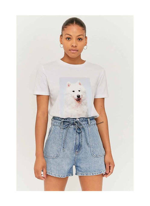 Short bleu TALLY WEIJL pour femme