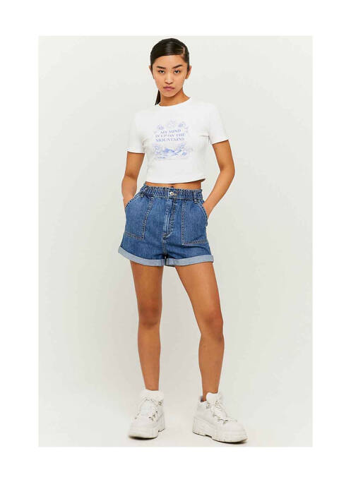 Short bleu TALLY WEIJL pour femme
