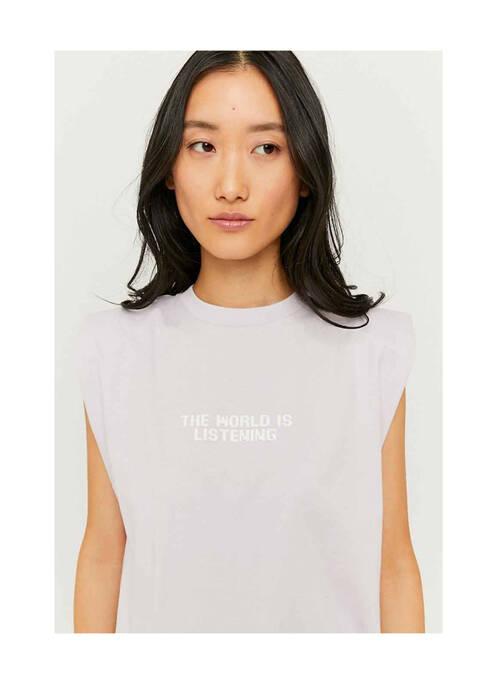 Top violet TALLY WEIJL pour femme