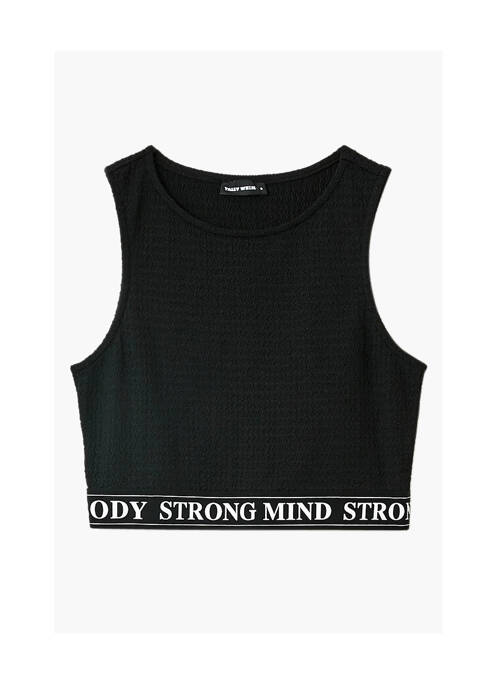 Top noir TALLY WEIJL femme