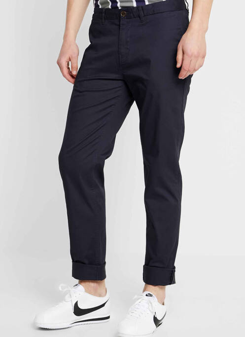 Pantalon chino bleu SCOTCH & SODA pour homme