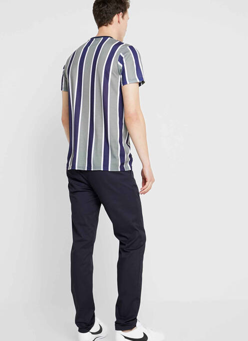 Pantalon chino bleu SCOTCH & SODA homme