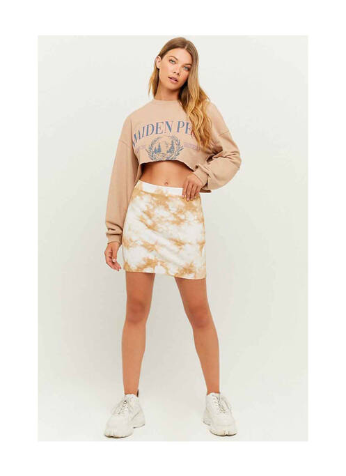 Sweat-shirt à capuche rose TALLY WEIJL pour femme