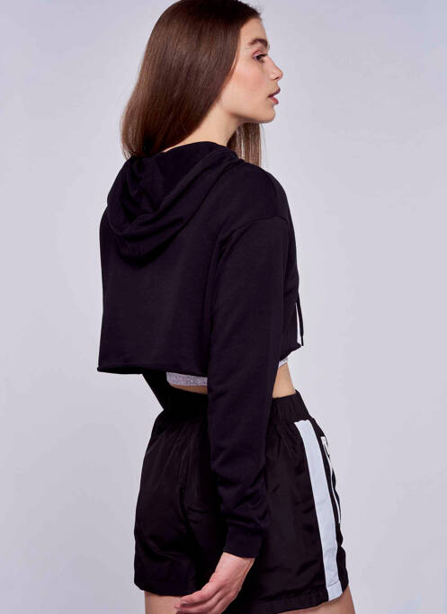 Sweat-shirt à capuche noir TALLY WEIJL pour femme