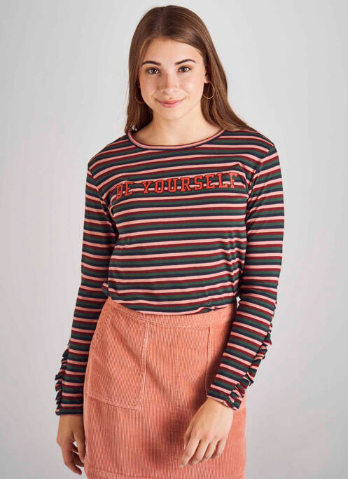 T-shirt rouge STIEN EDLUND pour femme