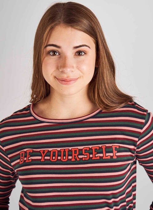 T-shirt rouge STIEN EDLUND pour femme