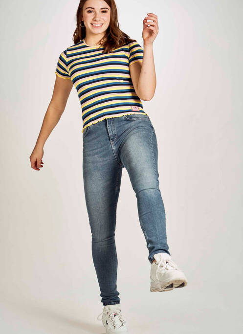 Top bleu STIEN EDLUND pour femme