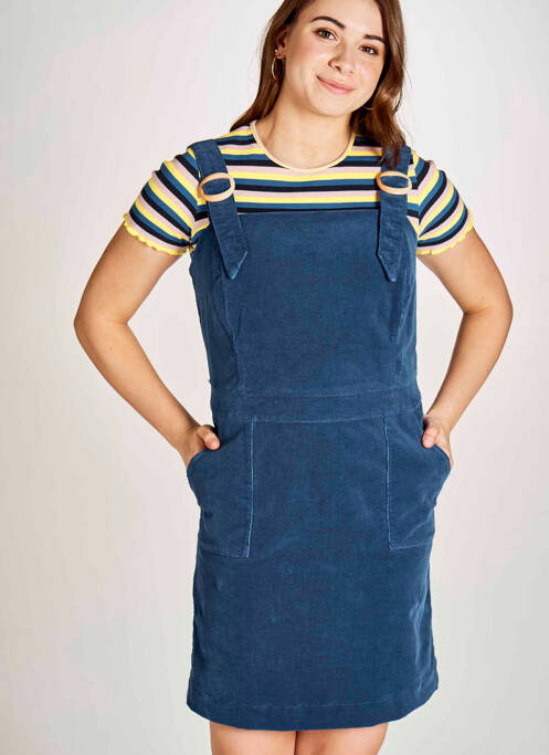 Robe courte bleu STIEN EDLUND pour femme
