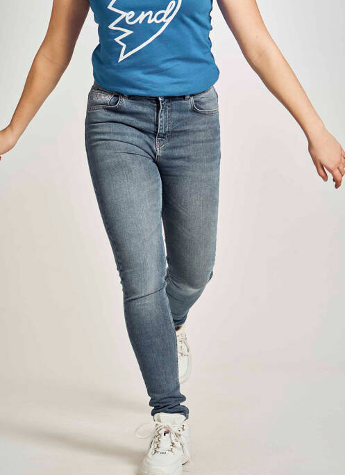 Jeans skinny bleu STIEN EDLUND pour femme