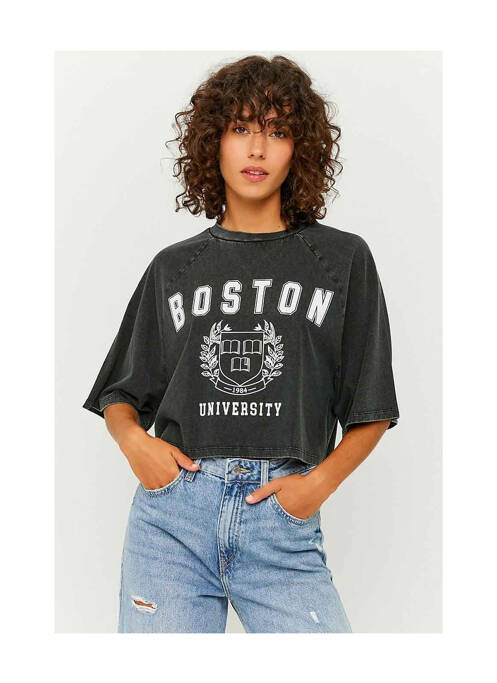 T-shirt gris TALLY WEIJL pour femme