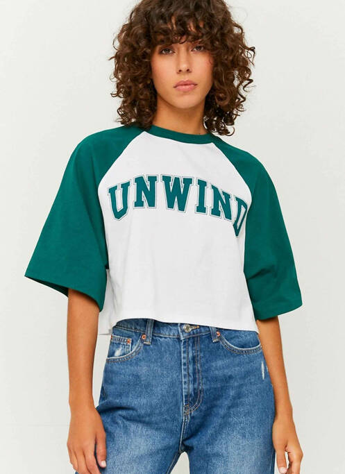 T-shirt blanc TALLY WEIJL pour femme