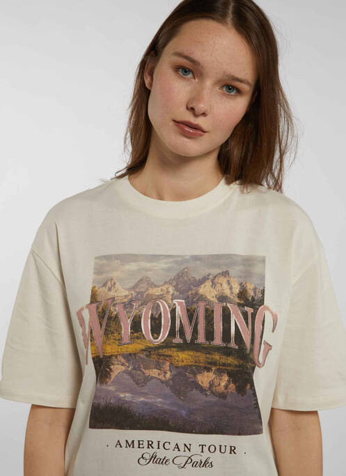 T-shirt blanc TALLY WEIJL femme