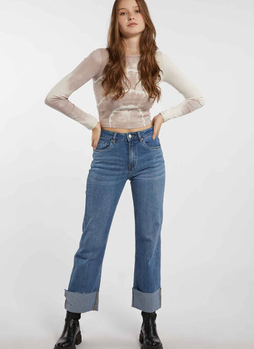 T-shirt beige TALLY WEIJL femme