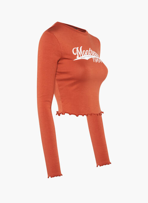 T-shirt marron TALLY WEIJL pour femme