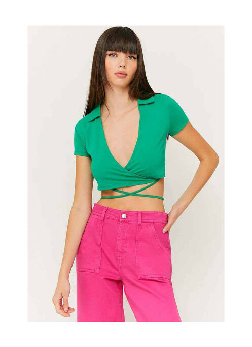 T-shirt vert TALLY WEIJL pour femme