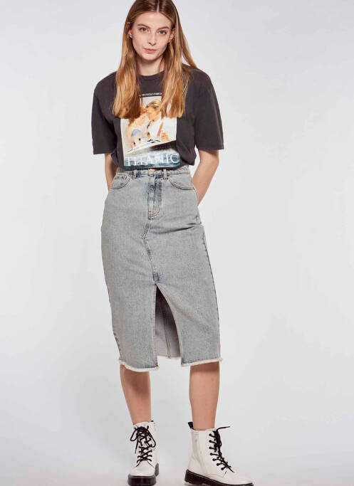 T-shirt gris TALLY WEIJL pour femme