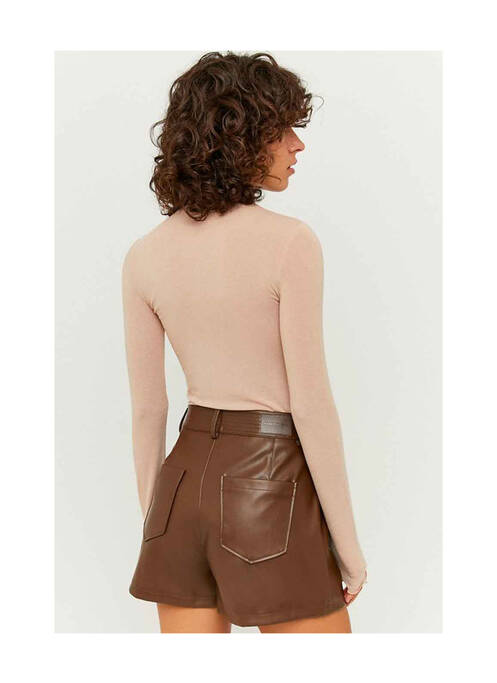 T-shirt beige TALLY WEIJL pour femme