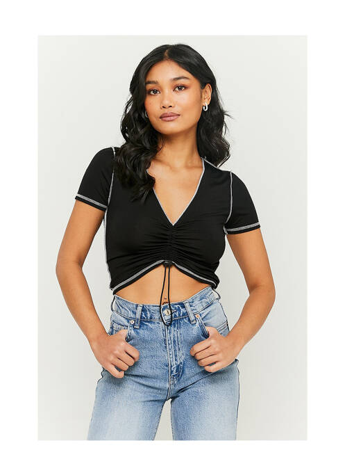 T-shirt noir TALLY WEIJL pour femme