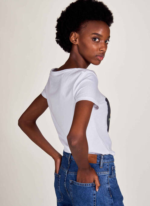 T-shirt blanc STRANGER THINGS pour femme