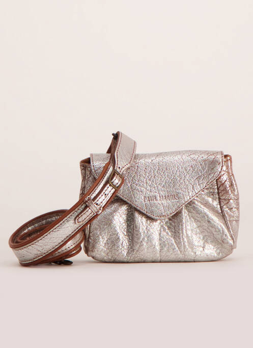 Sac argent PAUL MARIUS femme