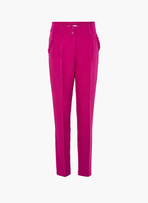 Pantalon droit rose MOLLY BRACKEN pour femme