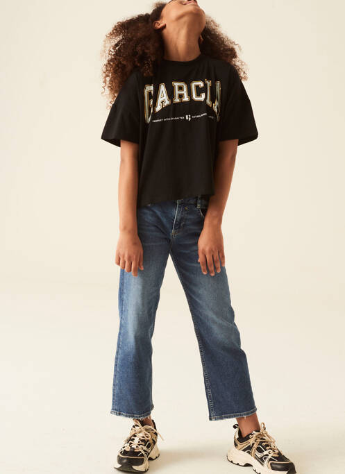 T-shirt noir GARCIA pour fille