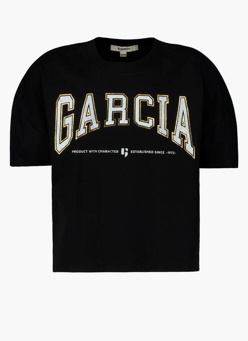 T-shirt noir GARCIA pour fille