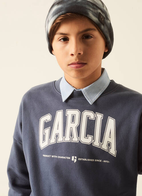Sweat-shirt bleu GARCIA garçon