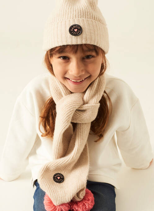 Echarpe beige GARCIA fille