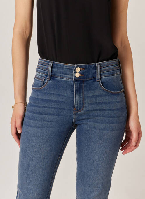 Jeans coupe slim bleu NAF NAF pour femme