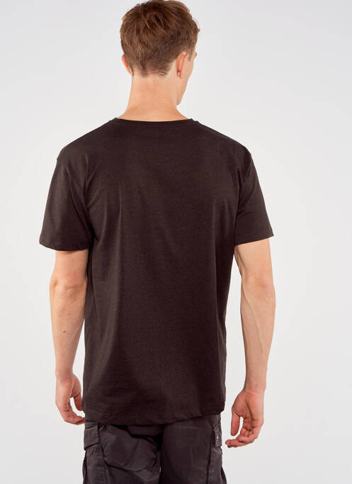 T-shirt marron TOURIST LEMC pour homme