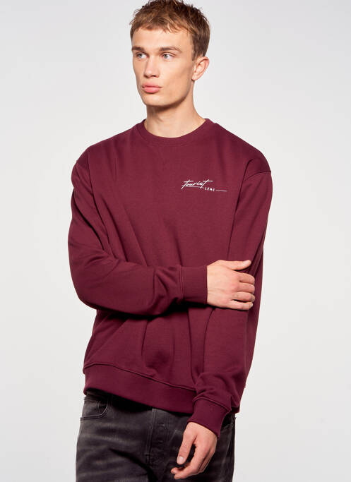 Sweat-shirt rouge TOURIST LEMC pour homme