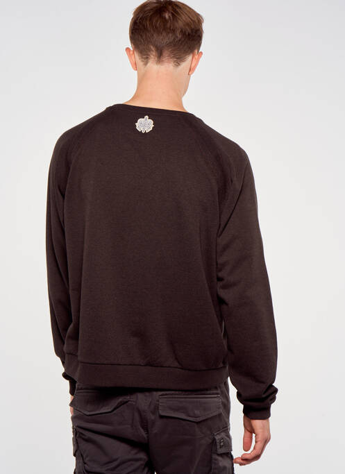 Sweat-shirt marron TOURIST LEMC pour homme