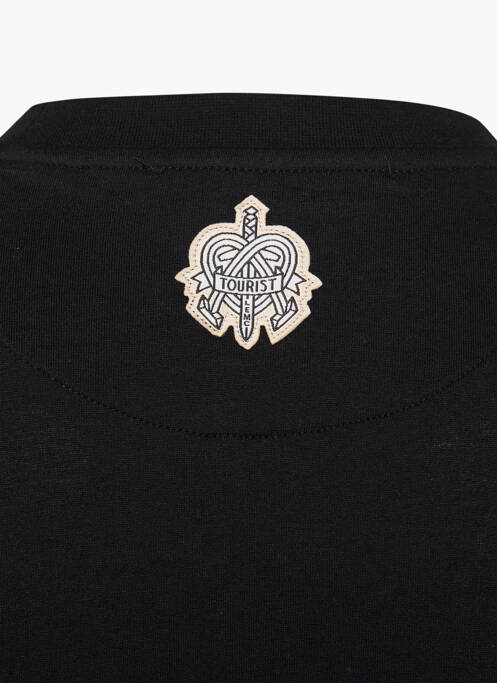 T-shirt noir TOURIST LEMC pour homme