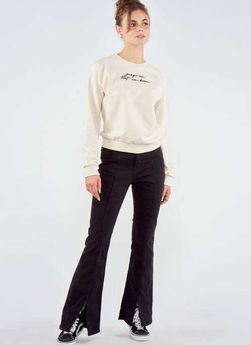 Sweat-shirt beige TOURIST LEMC pour femme