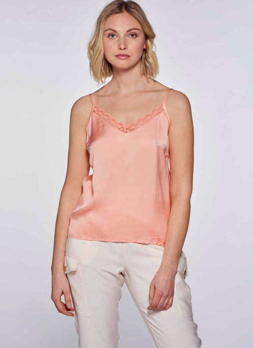 Top rose BELLITA pour femme