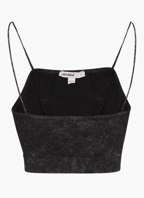 Top noir SUBDUED pour femme