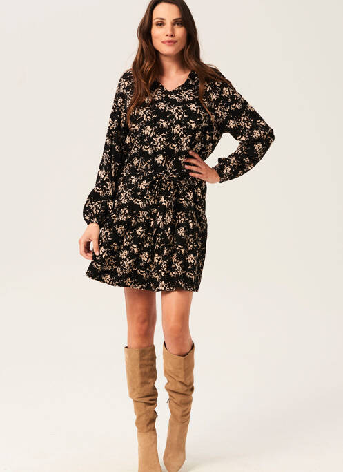 Robe courte noir GARCIA femme