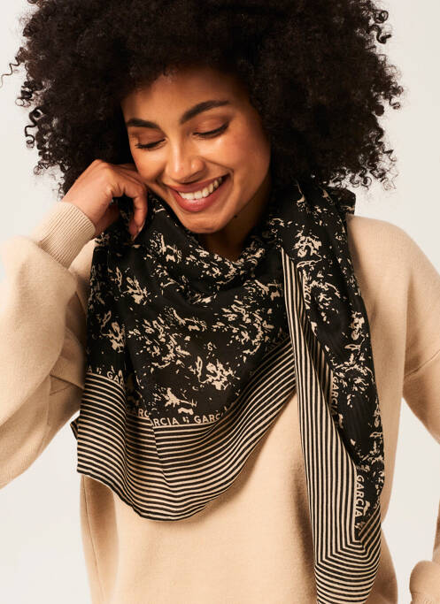 Foulard noir GARCIA femme