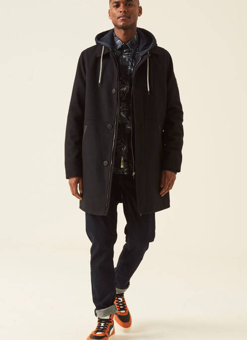 Chemise manches longues bleu GARCIA pour homme
