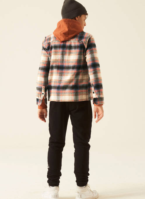 Chemise manches longues rouge GARCIA pour garçon