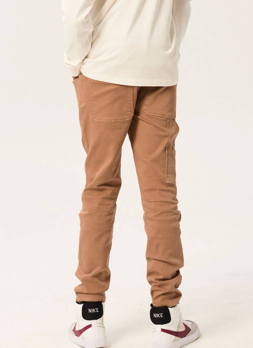 Pantalon slim marron GARCIA pour garçon