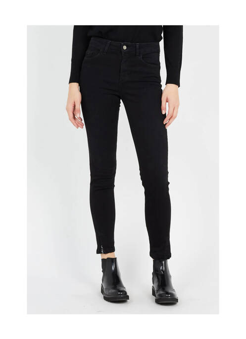 Jeans coupe slim noir LIU JO pour femme