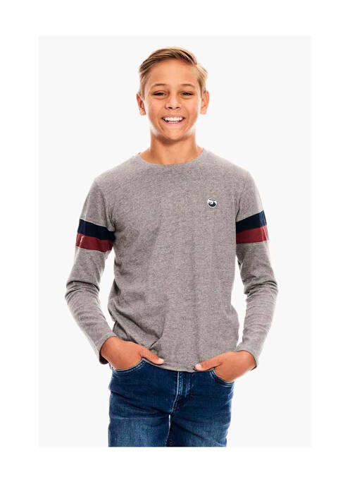 T-shirt gris GARCIA garçon