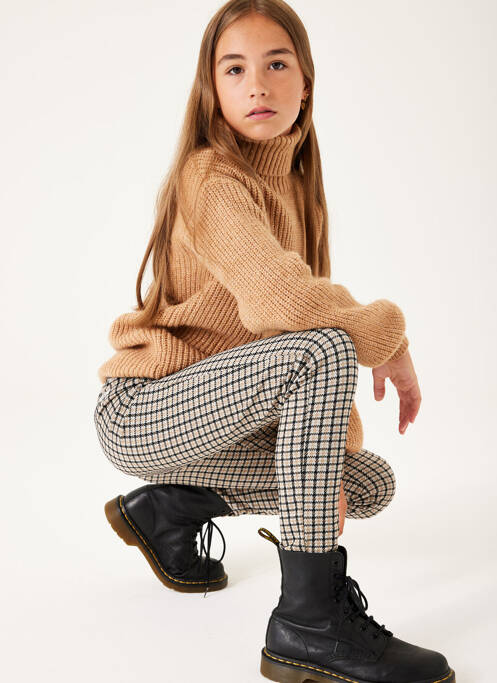 Pantalon chino beige GARCIA pour fille