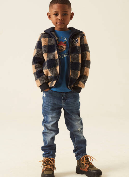 Polo bleu GARCIA pour garçon