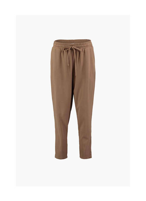 Pantalon droit marron HAILYS pour femme