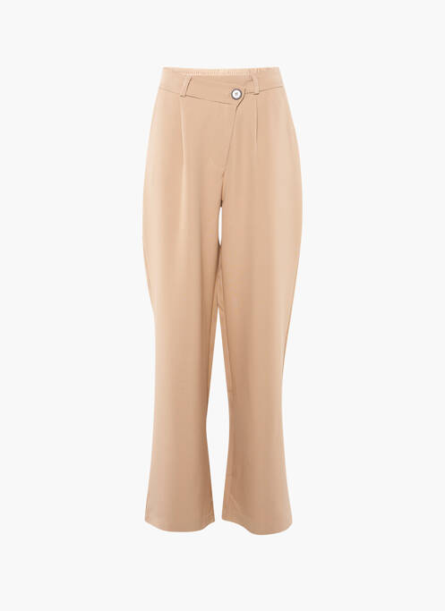 Pantalon droit beige HAILYS pour femme