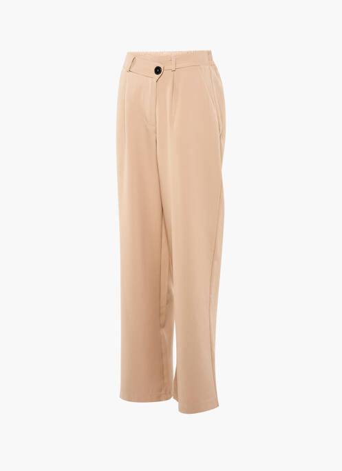 Pantalon droit beige HAILYS pour femme