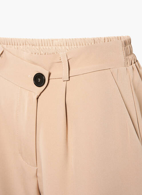 Pantalon droit beige HAILYS pour femme